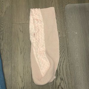 Pink Infinity scarf
